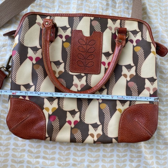 Limited edition Orla Kiely Fox Shoulder Bag or Crossbody - Picture 3 of 6